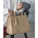 ベージュ | トート バッグ フェイクレザー | HUG.U