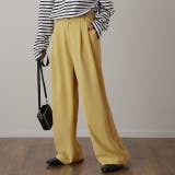 レモンイエロー | パンツ レディース ワイドパンツ | HUG.U