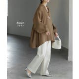 シャツ バックプリーツ ブラウス | HUG.U | 詳細画像12 