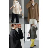 シャツ バックプリーツ ブラウス | HUG.U | 詳細画像18 