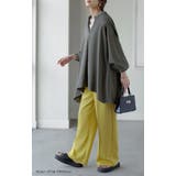 シャツ バックプリーツ ブラウス | HUG.U | 詳細画像3 