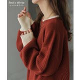 ニット バイカラー リブ編み | HUG.U | 詳細画像11 