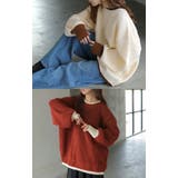 ニット バイカラー リブ編み | HUG.U | 詳細画像8 