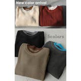 ニット バイカラー リブ編み | HUG.U | 詳細画像9 