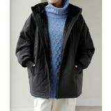 ブラック | アウター 中綿 キルティング | HUG.U