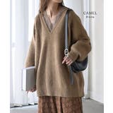 ニット Vネック モヘアタッチ | HUG.U | 詳細画像11 