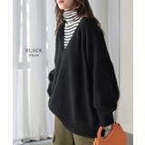 ニット Vネック モヘアタッチ | HUG.U | 詳細画像18 