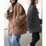 ブラウン | アウター リバーシブル ボア | HUG.U