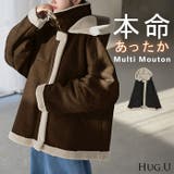 コート フェイク ムートン | HUG.U | 詳細画像1 