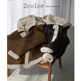 コート フェイク ムートン | HUG.U | 詳細画像10 