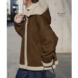 コート フェイク ムートン | HUG.U | 詳細画像11 