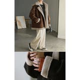 コート フェイク ムートン | HUG.U | 詳細画像12 