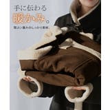 コート フェイク ムートン | HUG.U | 詳細画像9 