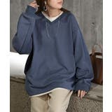 アッシュブルー | スウェット タック レディース | HUG.U