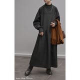 ワンピース 異素材 ジャガード | HUG.U | 詳細画像7 