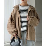 サンドベージュ | アウター 微撥水 ポケッタブル | HUG.U