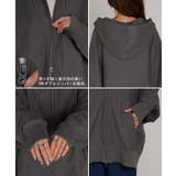 パーカー スウェット 裏起毛 | HUG.U | 詳細画像24