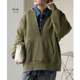 スウェット 裏起毛 ハーフジップ | HUG.U | 詳細画像20