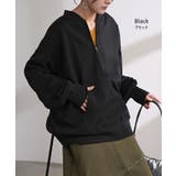 スウェット 裏起毛 ハーフジップ | HUG.U | 詳細画像21