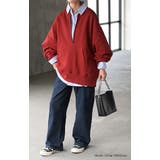 スウェット 裏起毛 ハーフジップ | HUG.U | 詳細画像22