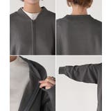 スウェット 裏起毛 ハーフジップ | HUG.U | 詳細画像25