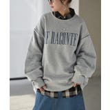 スウェット 裏起毛 ロゴ | HUG.U | 詳細画像5