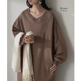 ワンピース 綿100% 裏起毛 | HUG.U | 詳細画像11