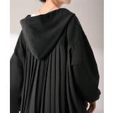 パーカー プリーツ スウェット | HUG.U | 詳細画像4 