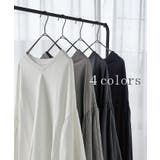 カットソー ロンT Vネック | HUG.U | 詳細画像10