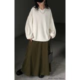 カットソー ロンT Vネック | HUG.U | 詳細画像4