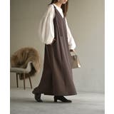 モカブラウン | ワンピース ジャンパースカート サロペット | HUG.U