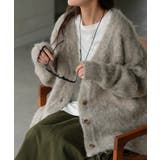 カーディガン ニット シャギー | HUG.U | 詳細画像4 