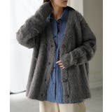 カーディガン ニット シャギー | HUG.U | 詳細画像5 