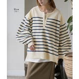 ニット ボーダー スポンジニット | HUG.U | 詳細画像13 