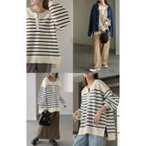 ニット ボーダー スポンジニット | HUG.U | 詳細画像21 