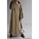 ワンピース 異素材 ロング | HUG.U | 詳細画像18 