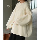 ニット バックリボン レース | HUG.U | 詳細画像11 