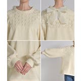 ニット バックリボン レース | HUG.U | 詳細画像22 