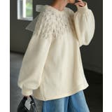 ニット バックリボン レース | HUG.U | 詳細画像5 