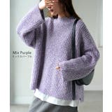 ニット メランジ ボトルネック | HUG.U | 詳細画像14 