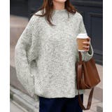 ニット メランジ ボトルネック | HUG.U | 詳細画像5 