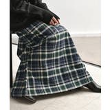 グリーン | スカート ロング チェック | HUG.U