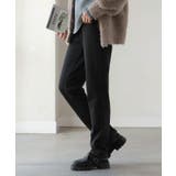 パンツ デニム風 裏シャギー | HUG.U | 詳細画像5 