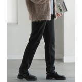 ブラック | パンツ デニム風 裏シャギー | HUG.U