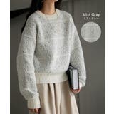 ニット ジャガード 配色 | HUG.U | 詳細画像10 