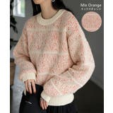 ニット ジャガード 配色 | HUG.U | 詳細画像11 