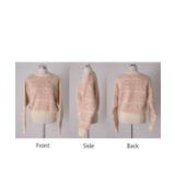 ニット ジャガード 配色 | HUG.U | 詳細画像23 