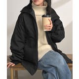 ブラック | アウター ジャケット 中綿 | HUG.U