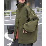 カーキ | アウター ジャケット 中綿 | HUG.U