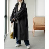 ブラック | アウター ブルゾン ロング | HUG.U